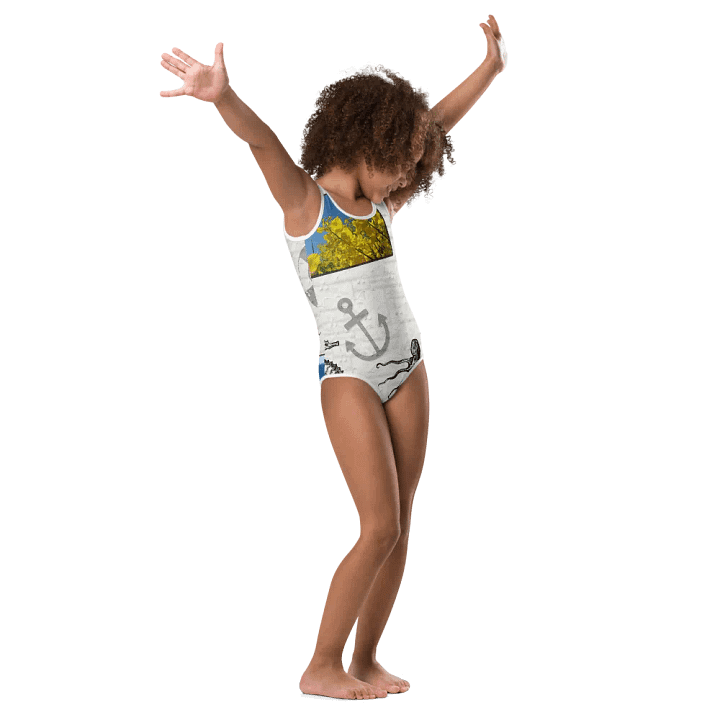Sea design - Children's swimsuit (girls) product image (1)