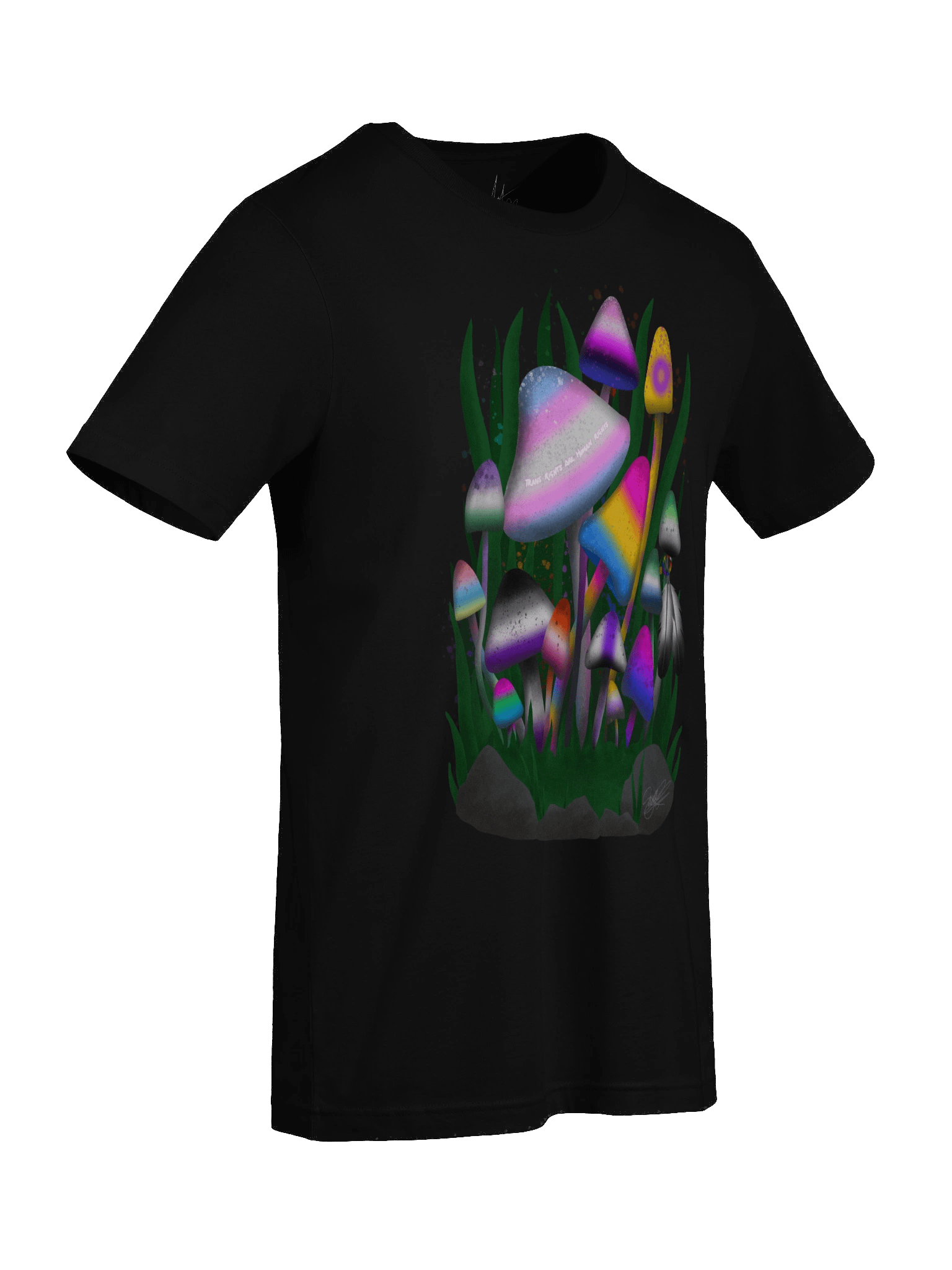 LGBT+ Trans Rights Mushrooms Tee product image (9)