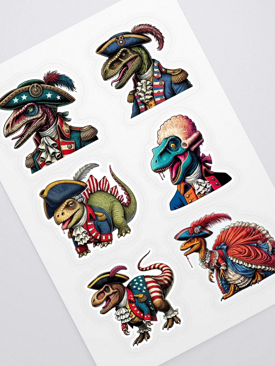 New American Dinosaur Sticker Set product image (1)