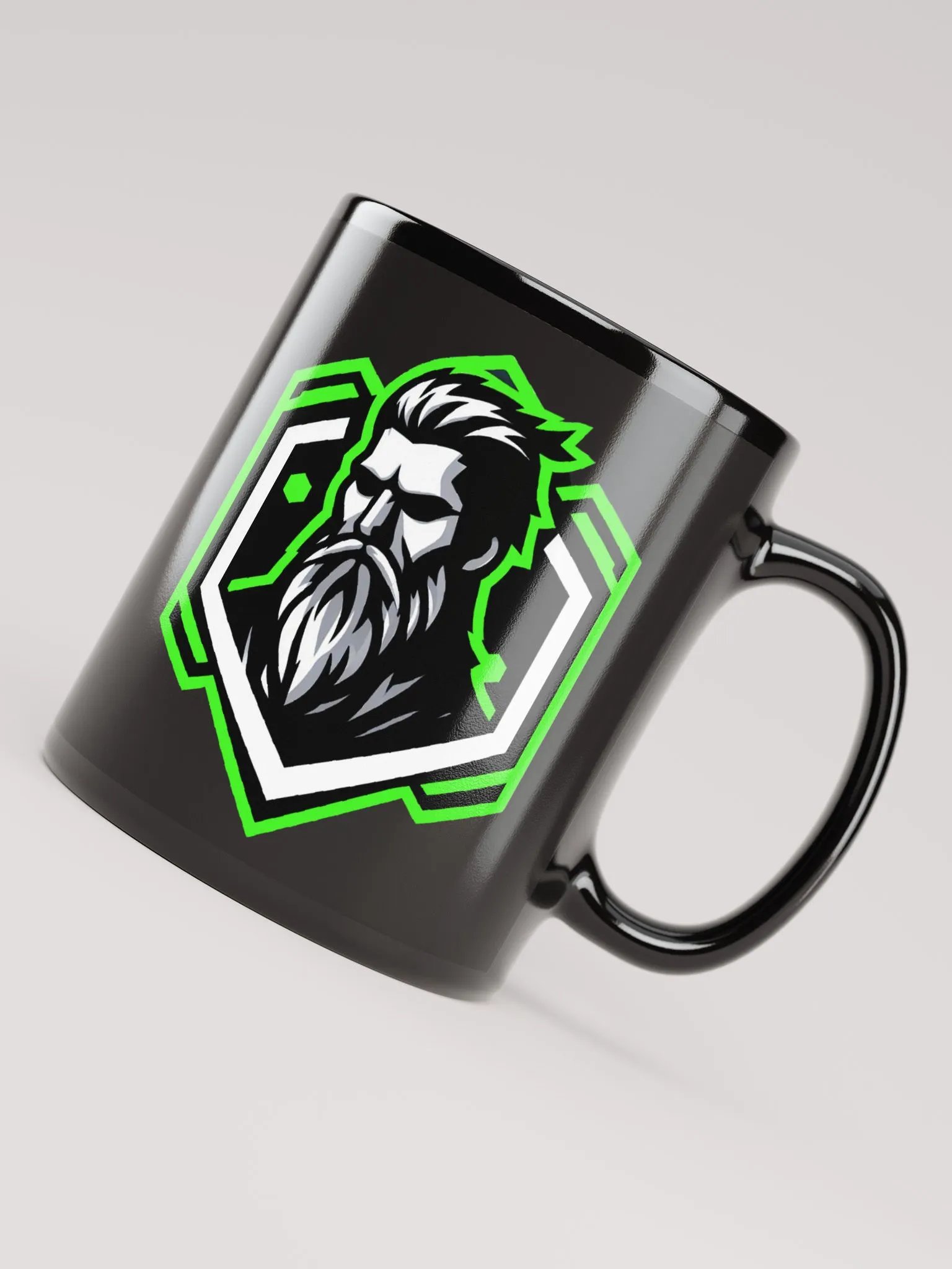 Black Glossy Mug product image (8)