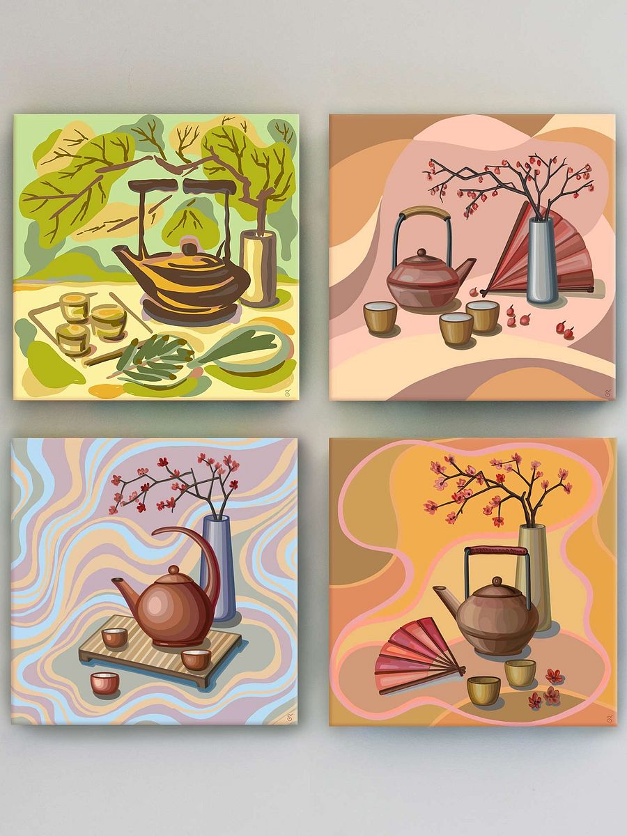 Blossom Serenity Canvas Collection - Coffee Shop No. 10 product image (4)
