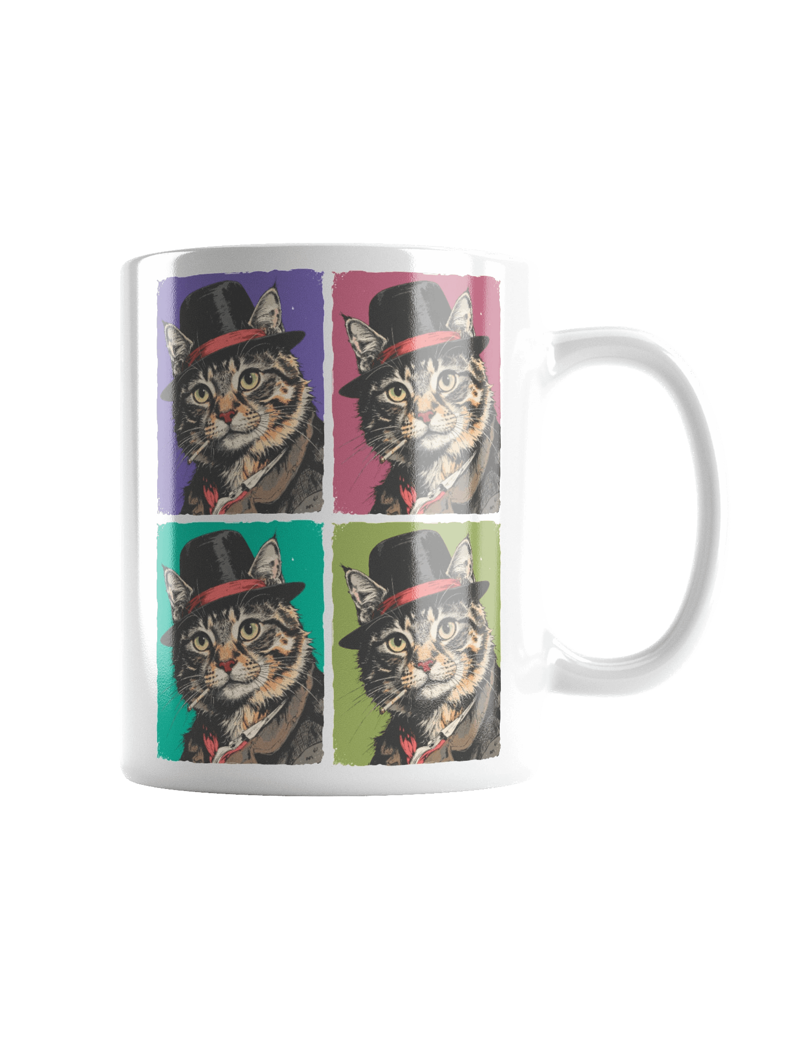The Smoking Cat Society Mug product image (3)