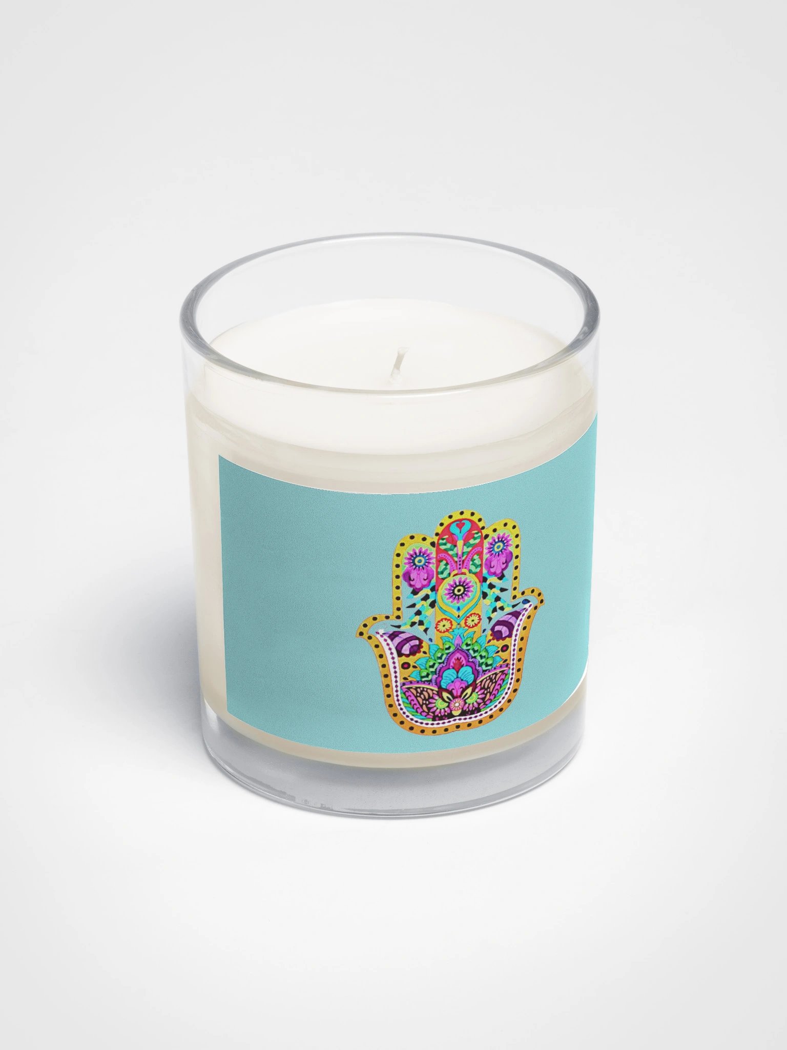 Radiant Hamsa Bloom - Soy Candle product image (3)