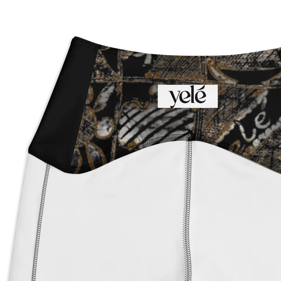 Festivity Print Crossover Leggings with Pockets product image (4)