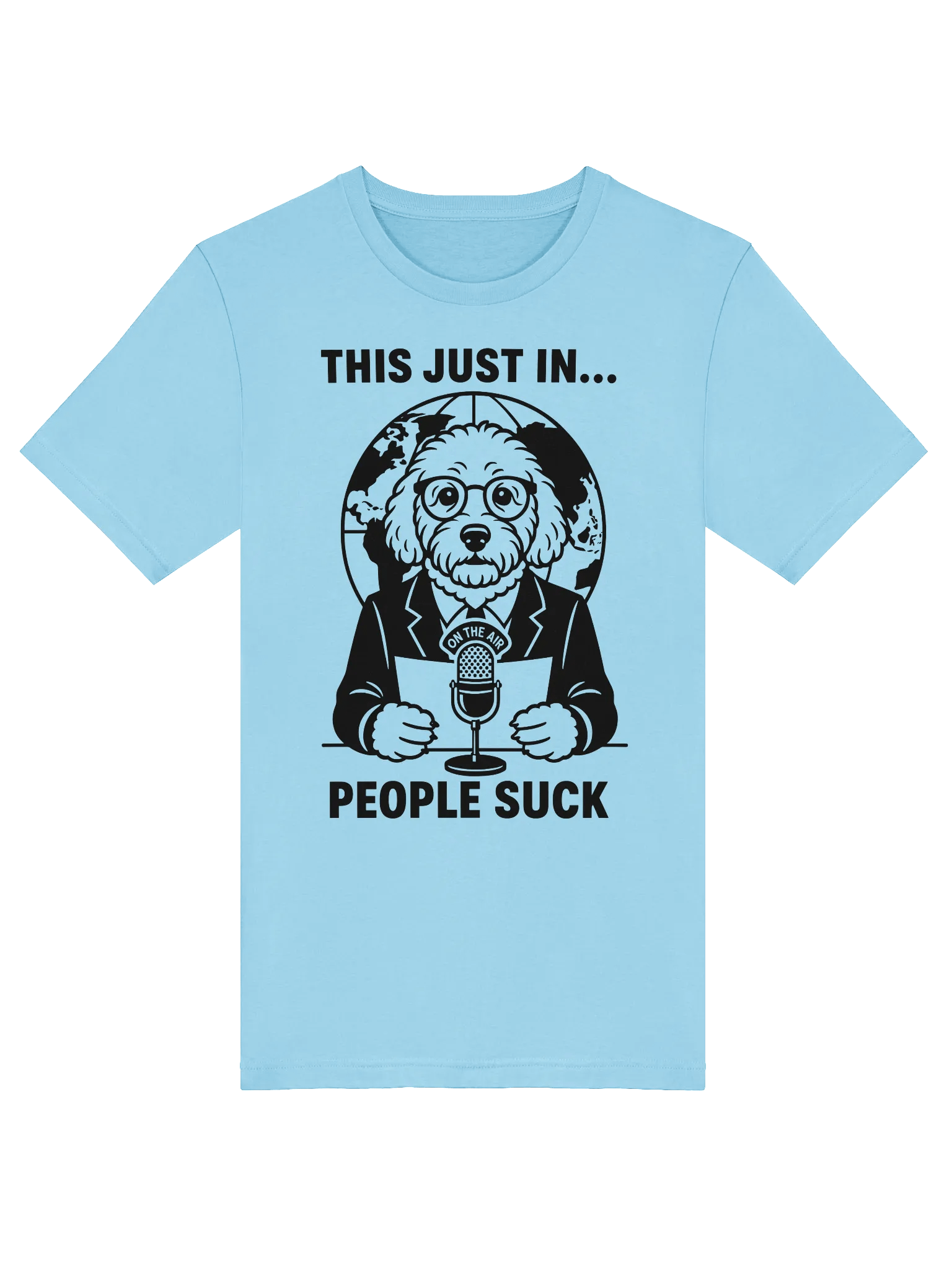 This Just In... People Suck Malti-Poo News Anchor T-Shirt product image (1)