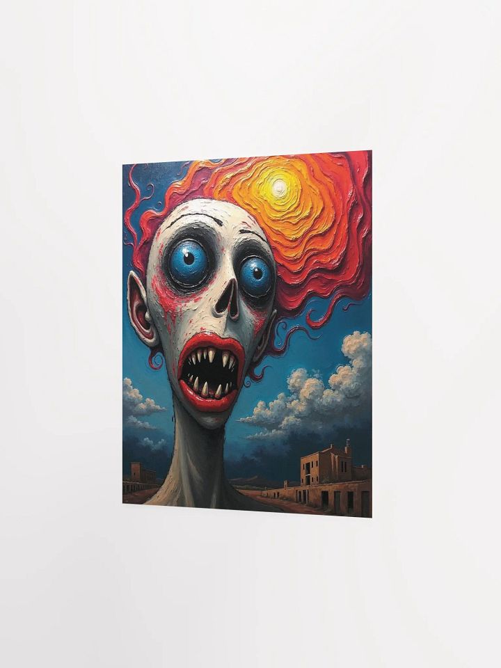 Fiery Sun Surreal Poster product image (12)