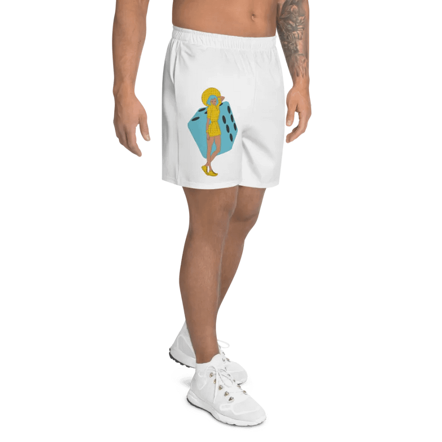 DiceyG-All-Over Print Athletic Long Shorts product image (8)