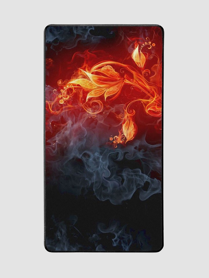 Fire Flower Desk Mat product image (2)