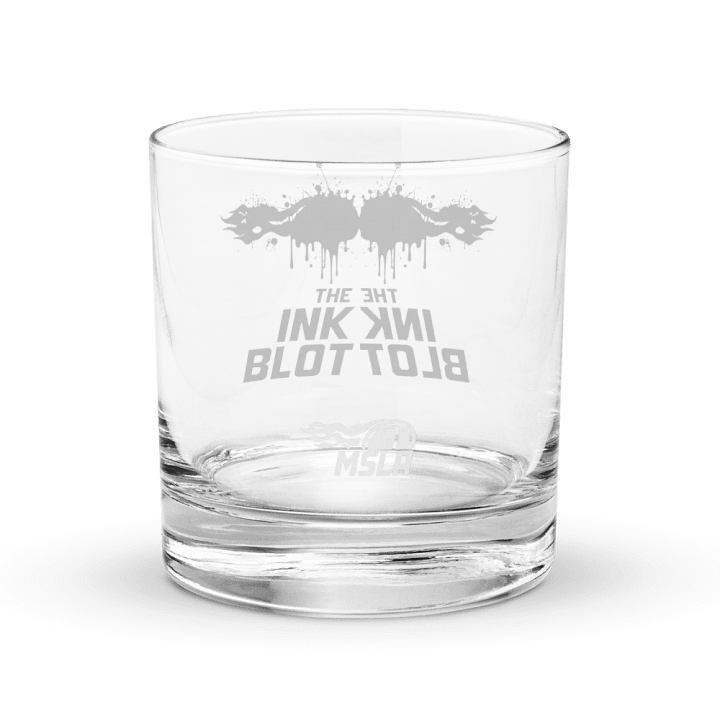 The Ink Blot - Rocks Glass product image (2)