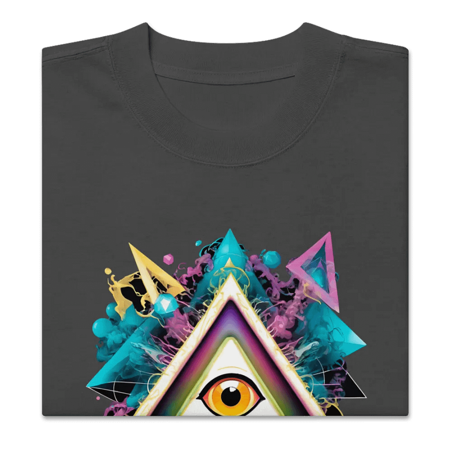 [All Seeing Eye] Oversized T-Shirt product image (5)