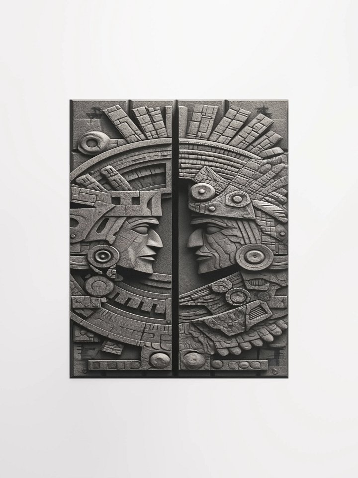 Mesoamerican Majesty Matte Unframed Wall Art Paper Canvas product image (3)