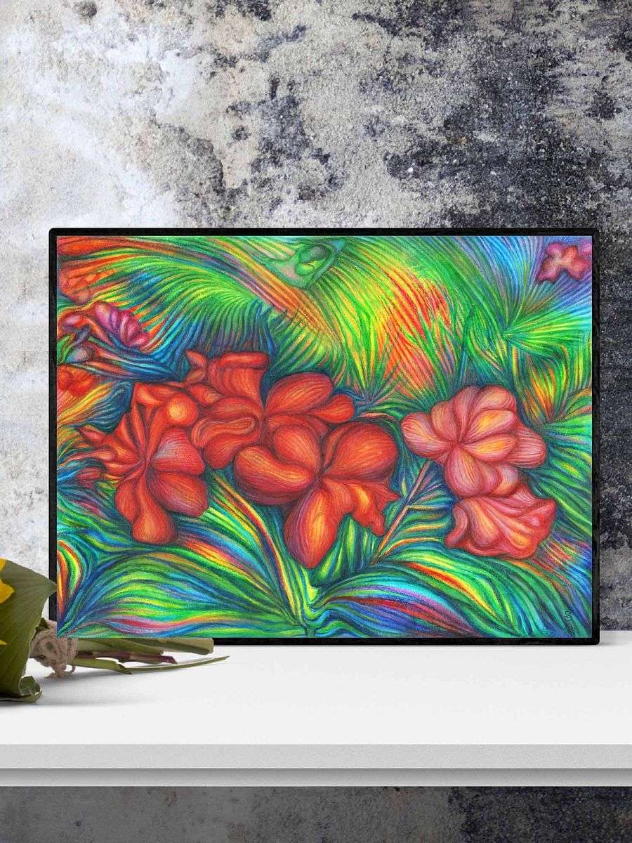 Blank Canvas Collection - Tropical Red Flowers product image (4)