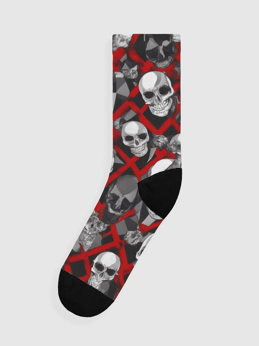SKULLS ON RED product image (4)