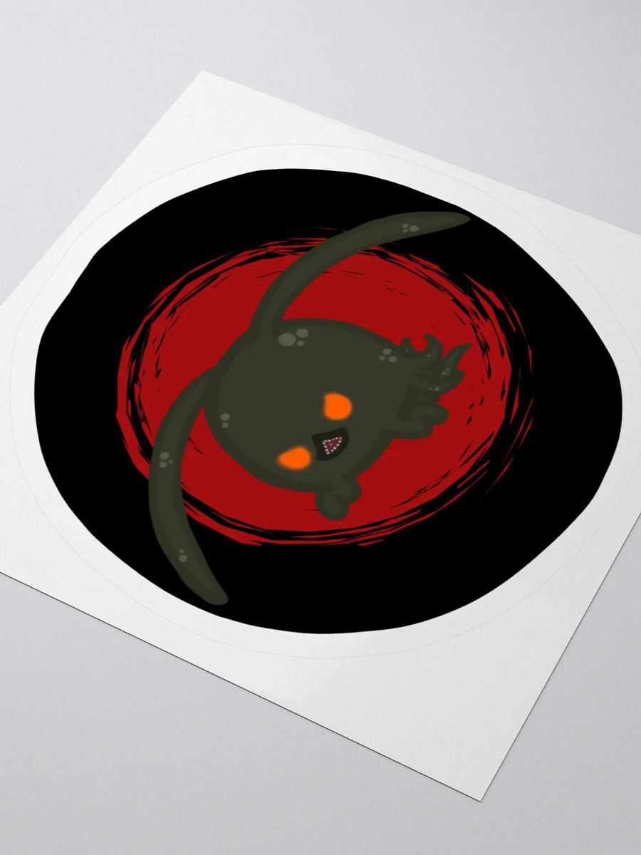 Between the Birches // Chibi-Rabbit Shoggoth Yazool Circle Sticker product image (3)