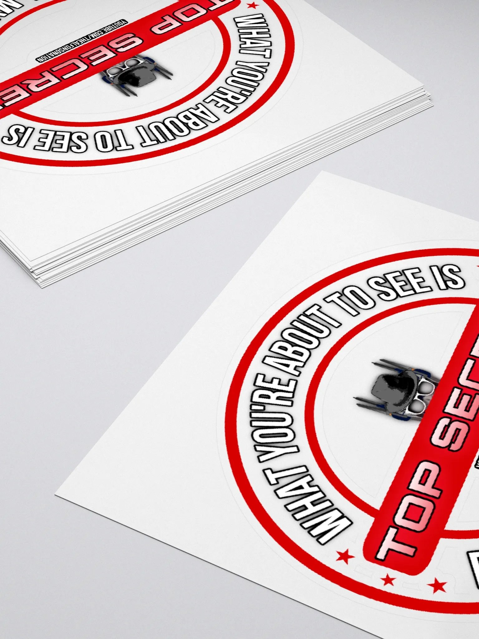 TOP SECRET Collectors Stickers product image (10)
