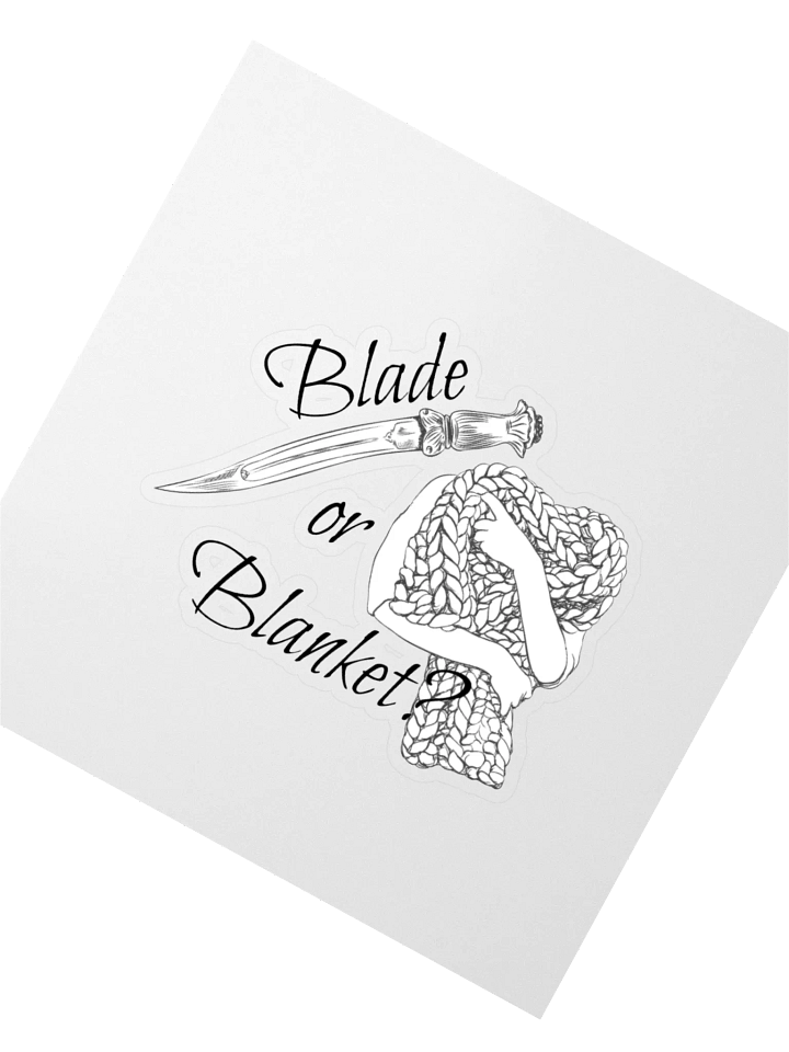 Blade or Blanket Sticker product image (2)