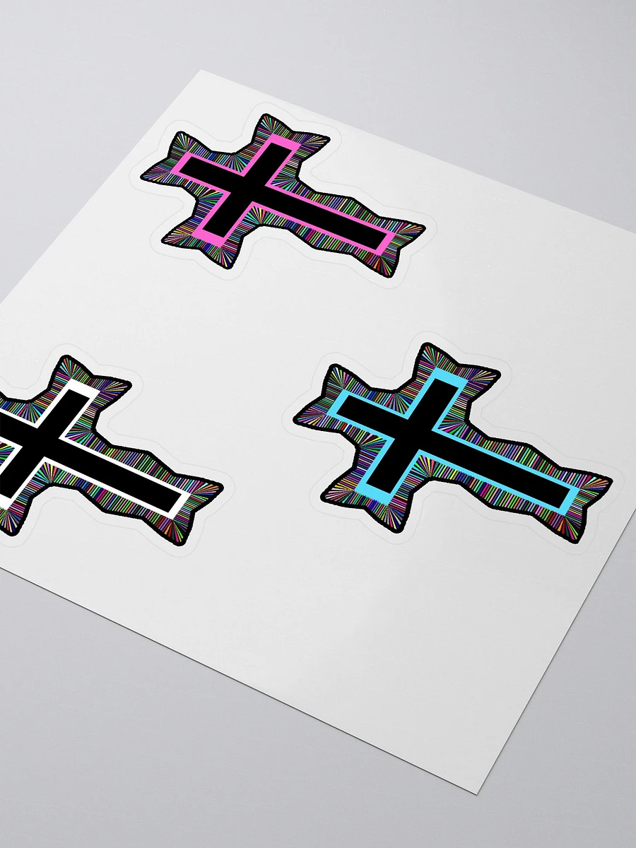 90's Retro Cross Sticker Sheet product image (3)