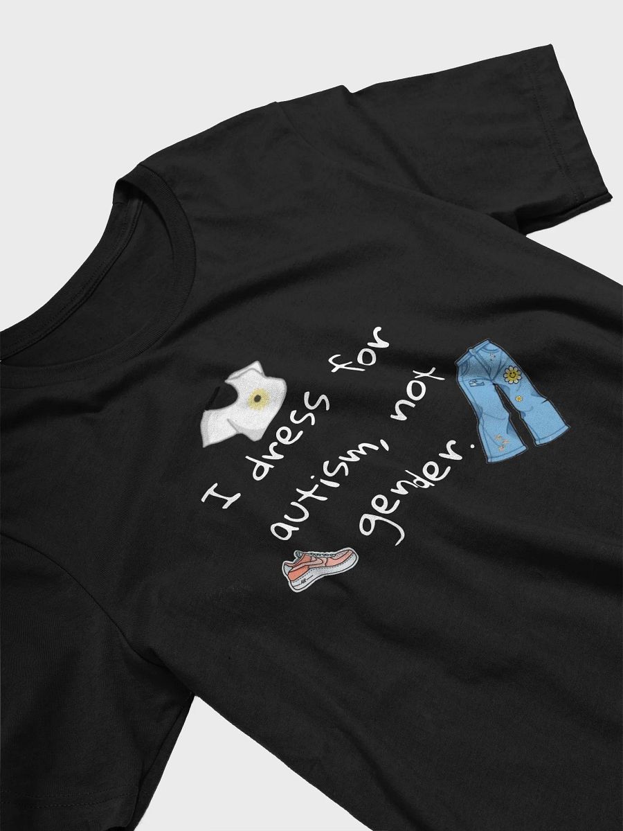 i dress for autism not gender t-shirt product image (3)
