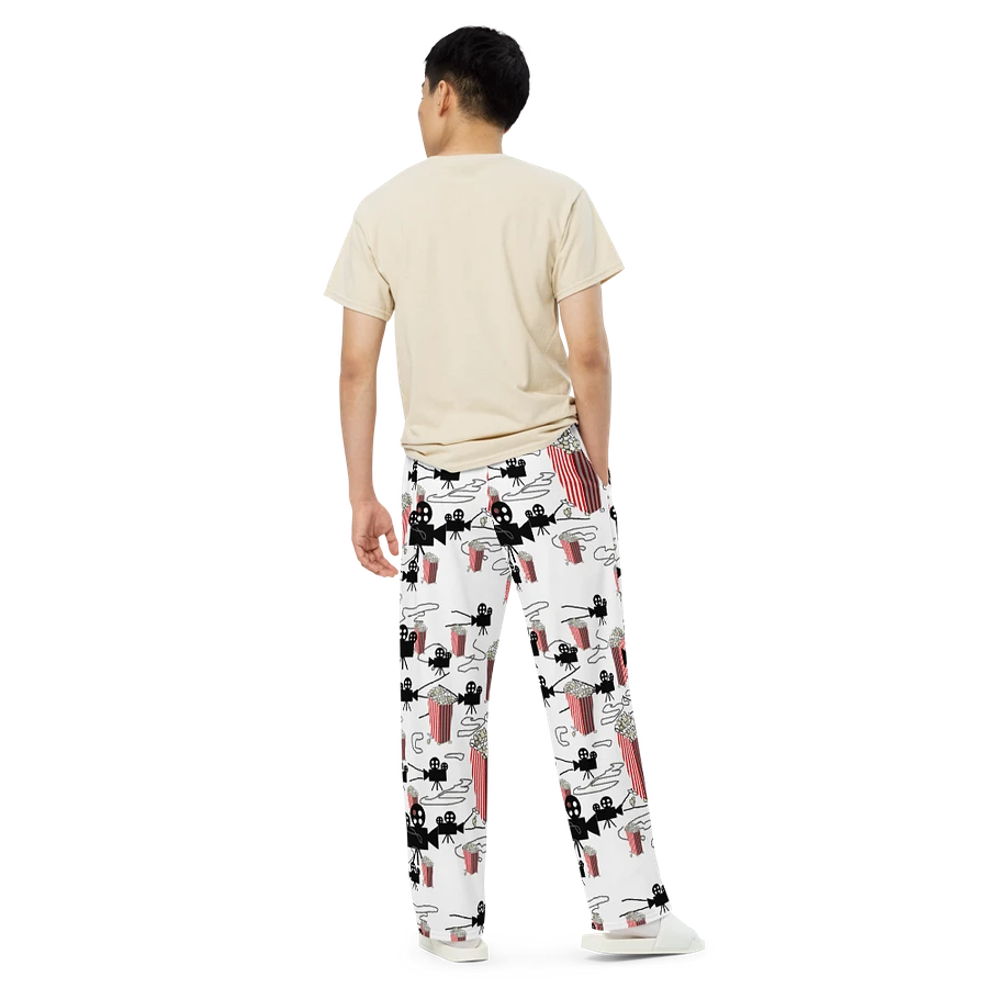 Movie Reels and Popcorn Wideleg Pants product image (10)