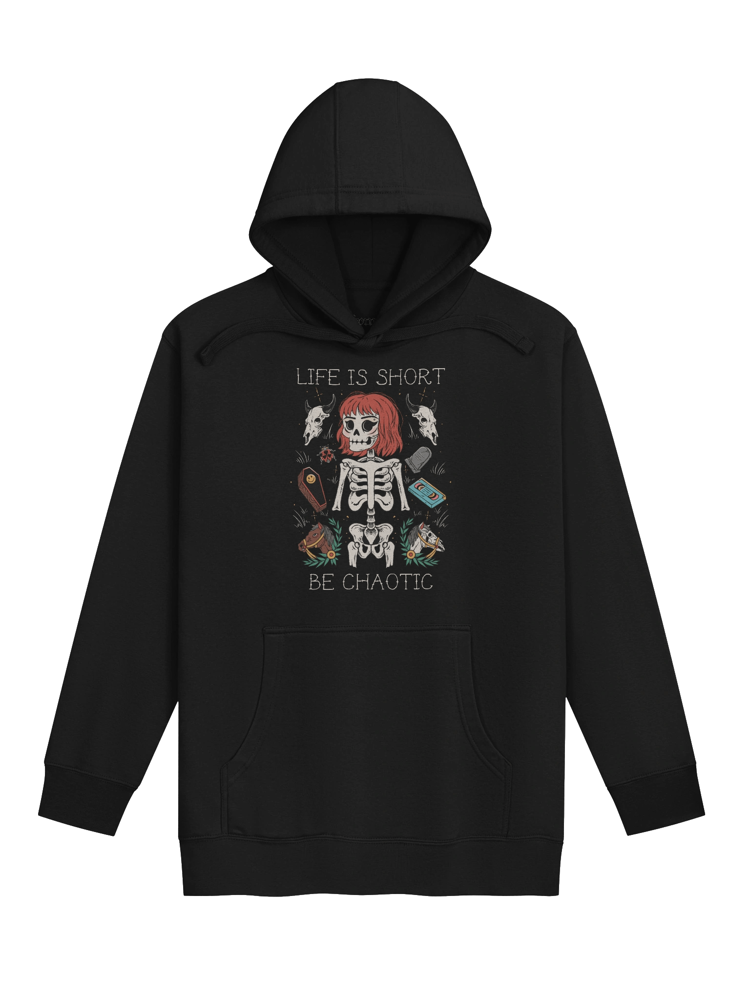 Life is Short, Be Chaotic Hoodie product image (1)