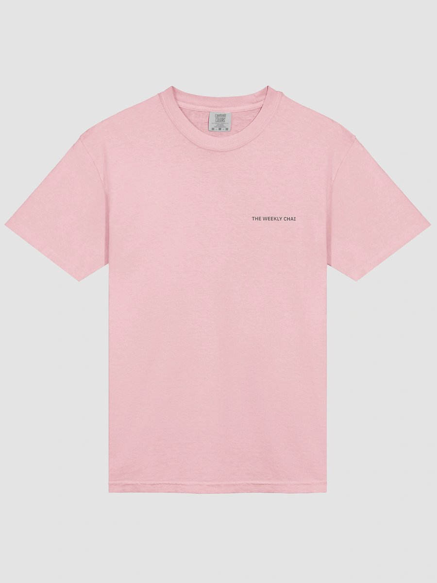 The Weekly Chai Vibes Tee - Pink product image (3)