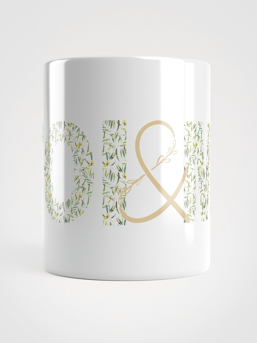 Mug Blanc Toi et Moi - Décor feuillage Olivier de Provence - Cadeau Couple product image (5)