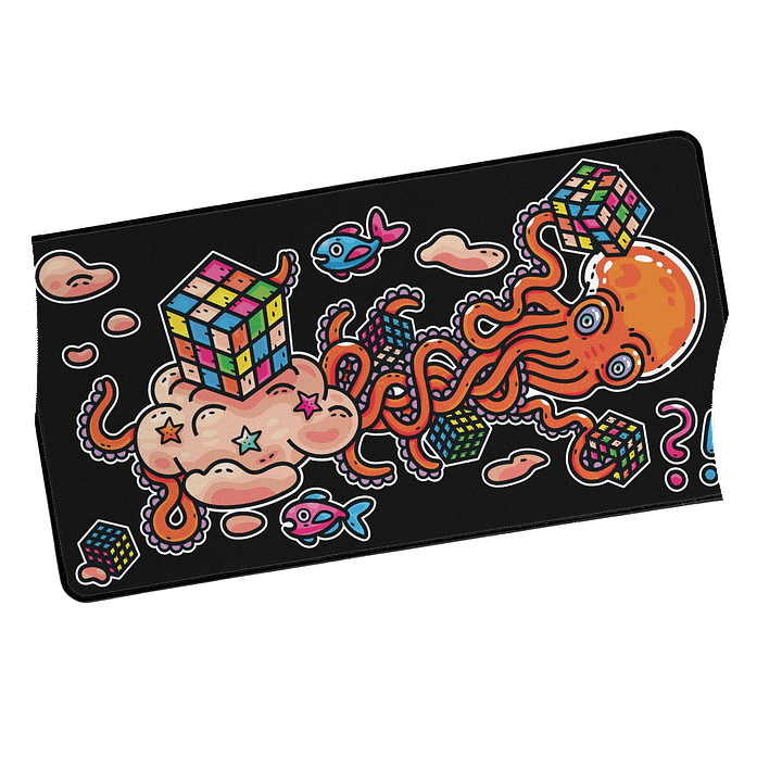 Octo Cube Solver - Landscape Version - Computer Mat product image (1)