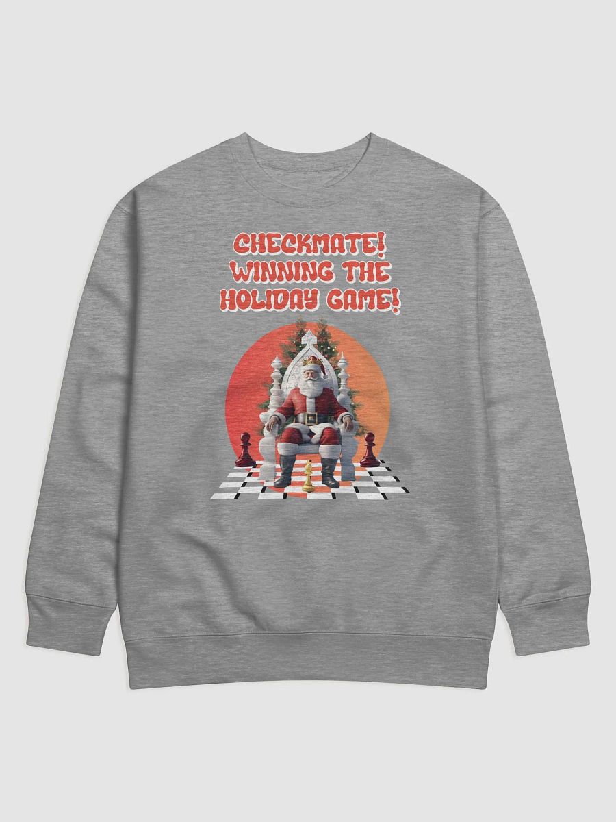 Checkmate! Winning The Holiday Game! Santa Claus Sweatshirt product image (7)