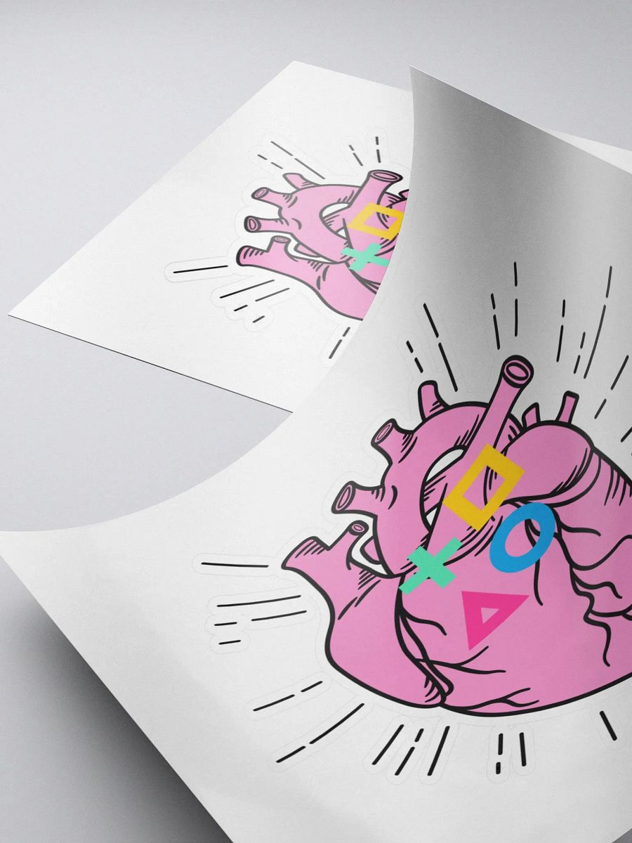 Heart Of Game Sticker product image (4)