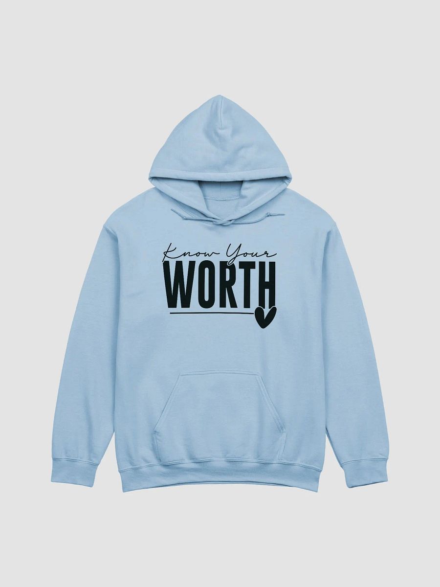 Know Your Worth Hoodie product image (7)
