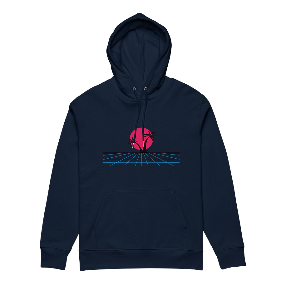 Retro Palms Organic Hoodie product image (5)