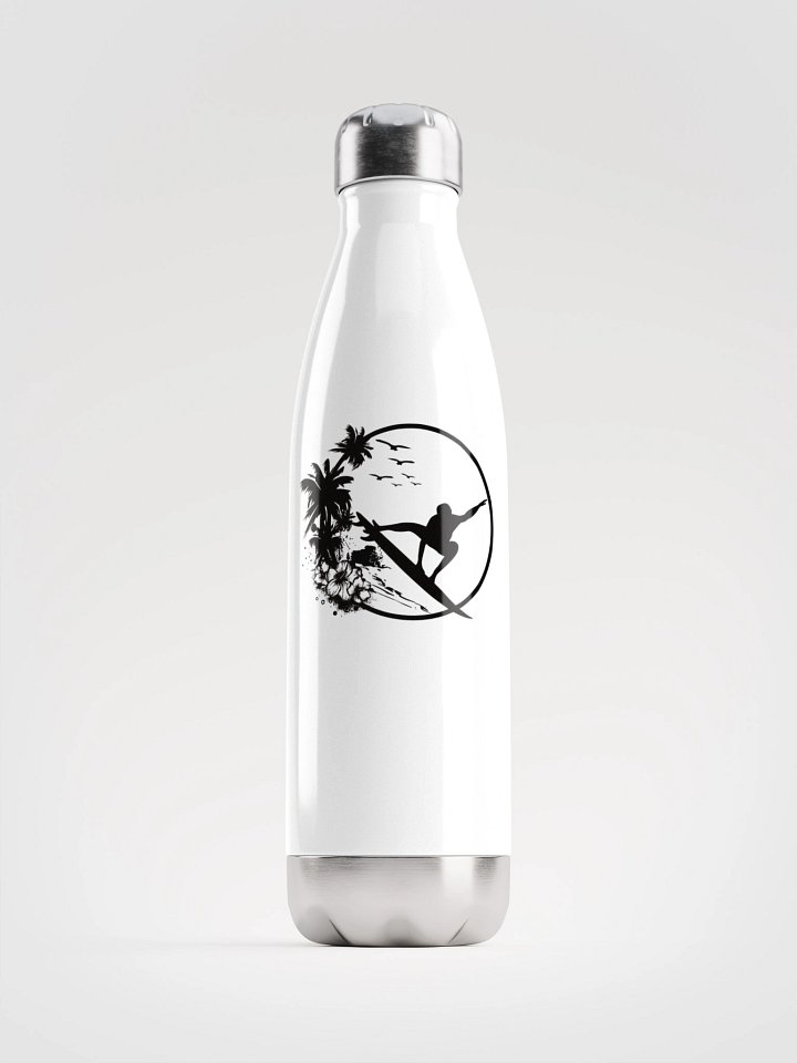 Tropical Surfer Stainless Steel Water Bottle product image (1)