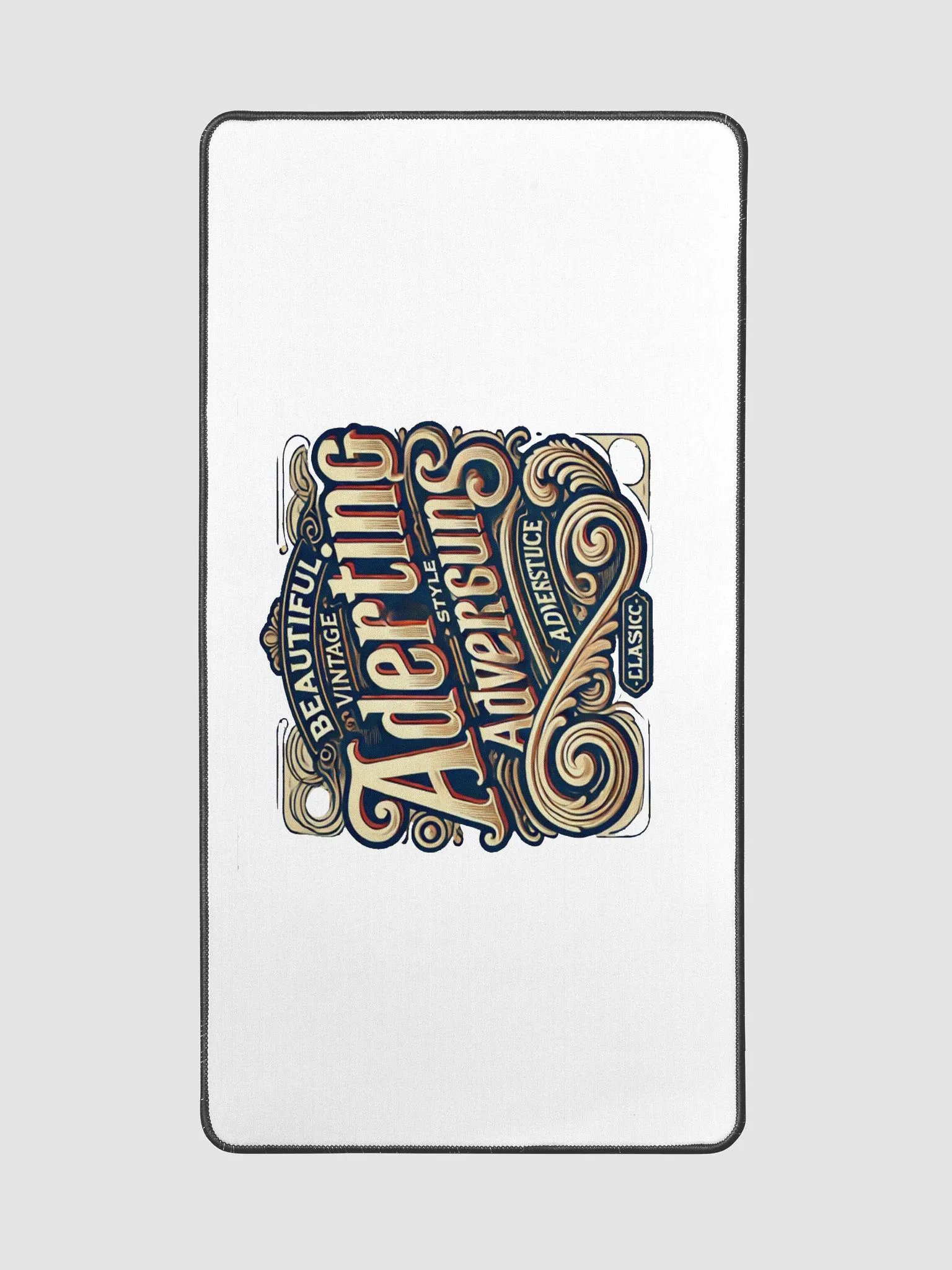 Vintage Aderting Style Desk Mat product image (2)