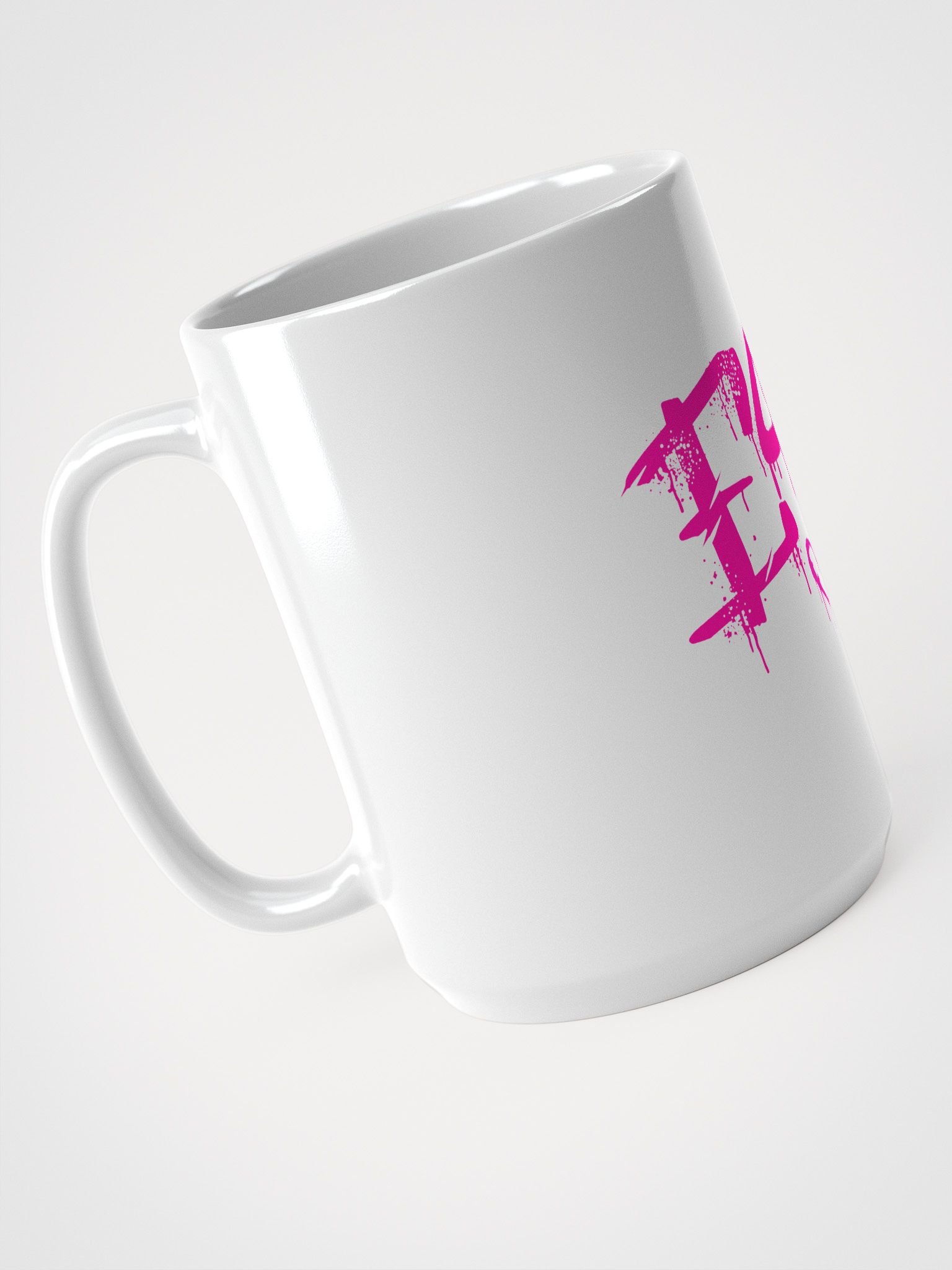 Explorer 4 Ever Pink White Glossy Mug product image (3)