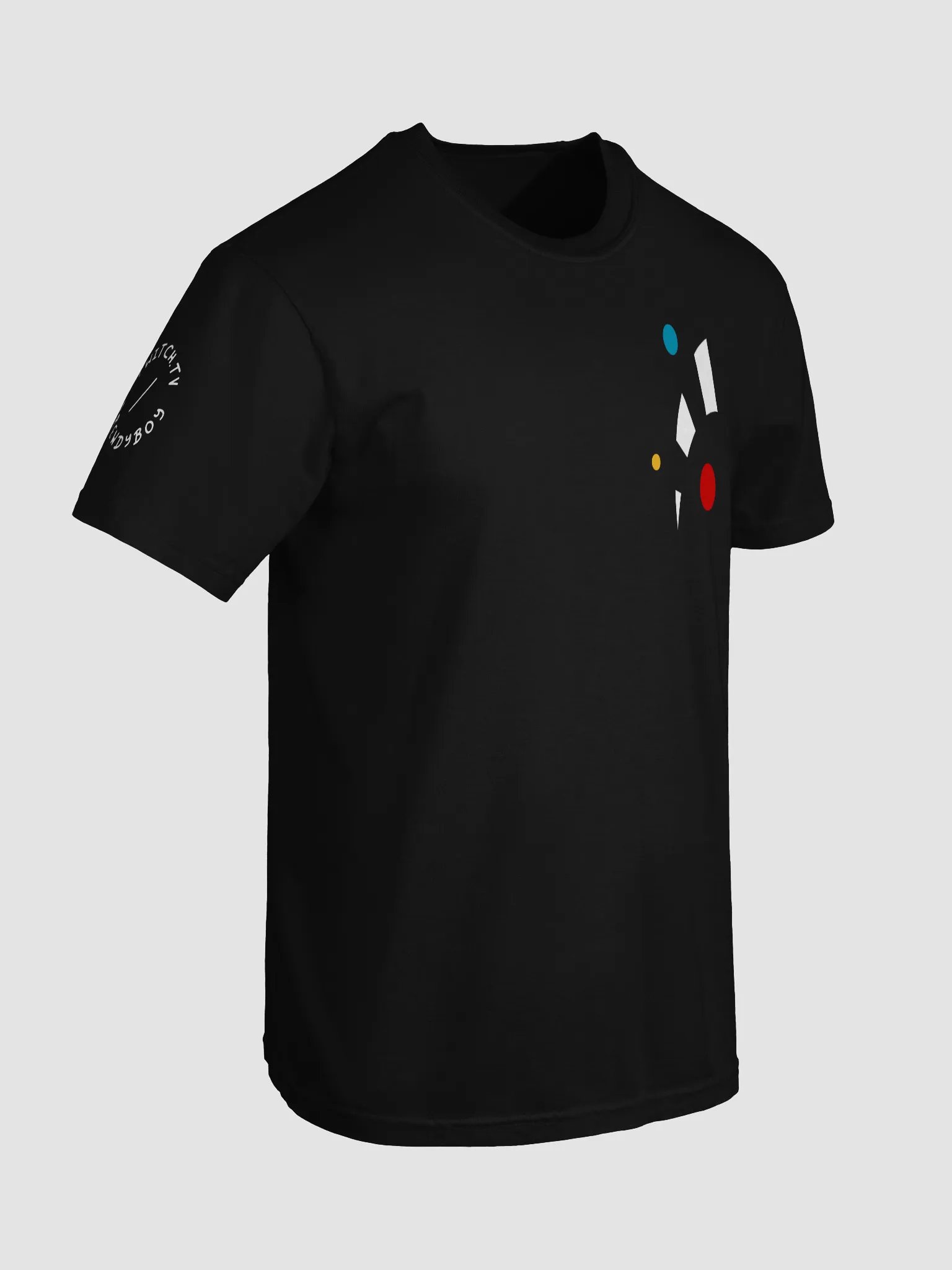 T-shirt - Abstract Logo (Black) product image (7)