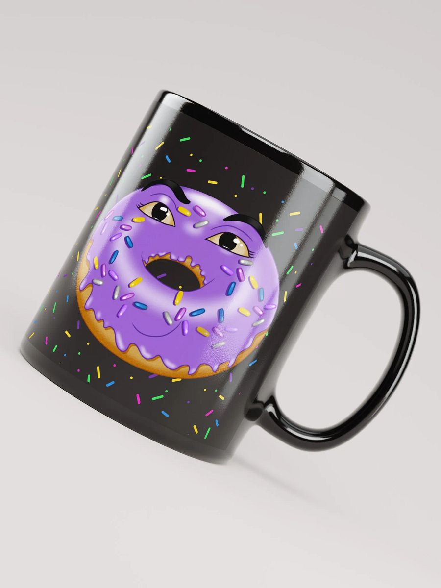 I'm A Donut Black Mug product image (8)