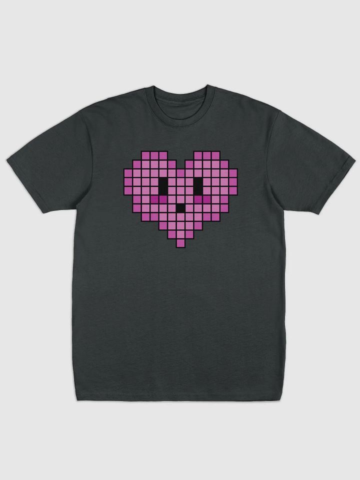 Pink Heart Premium Heavyweight Tee product image (1)