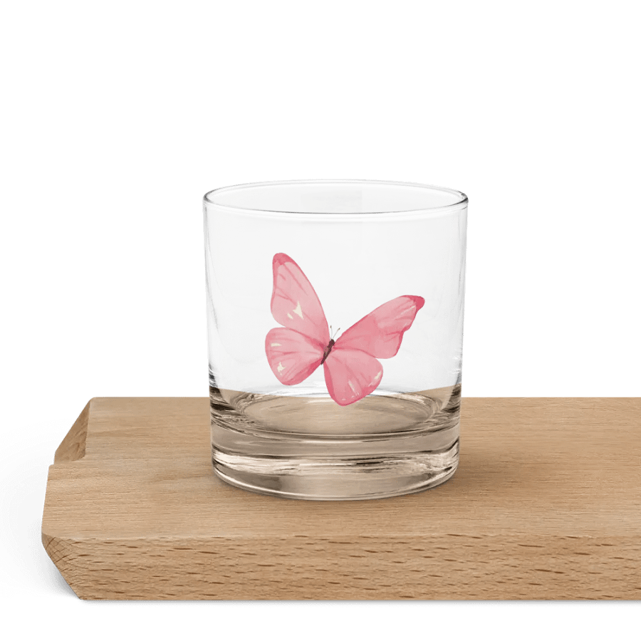 Blissful Butterfly Glass product image (5)