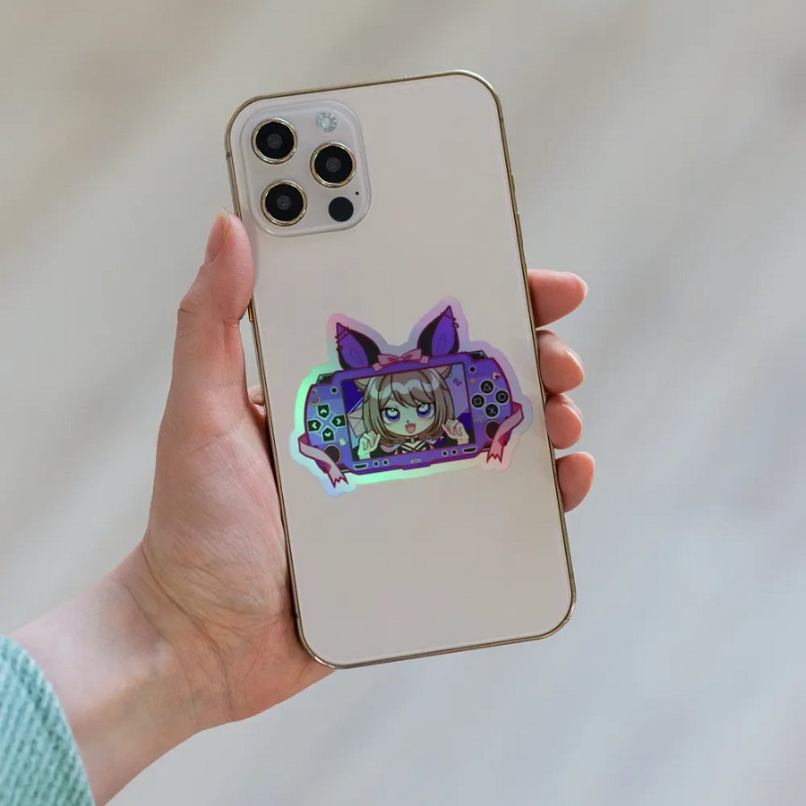 Gamer Nico Console Holographic Sticker Set product image (8)