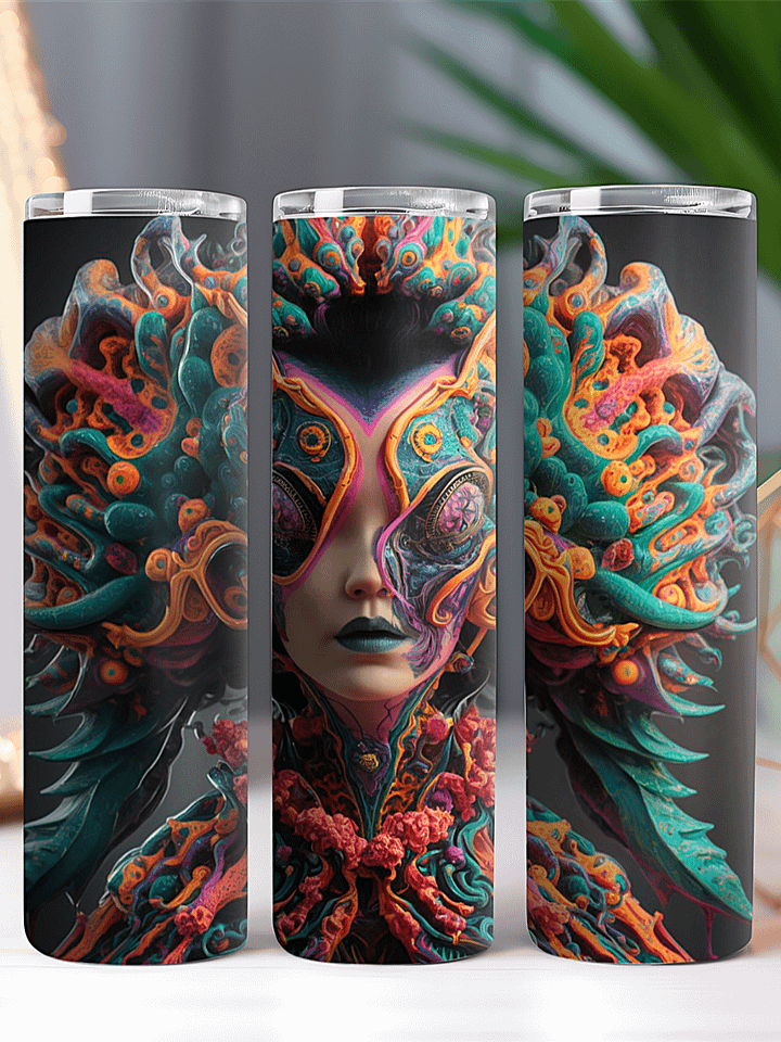 Fantasy Coral Stainless Steel Tumbler product image (2)