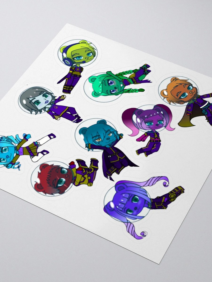 The Shadow Bears - Floating! Sticker product image (3)