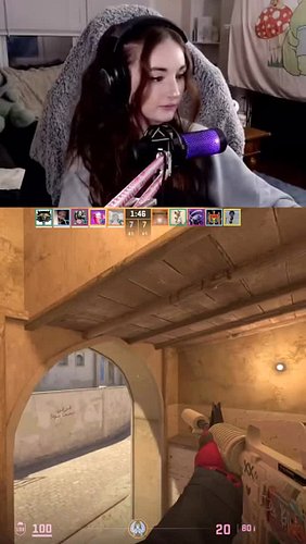 one of the 2 aces i got in this game (also dropped 37 and won) #cs2 #csgo #counterstrike #gamergirl #twitch #streamer