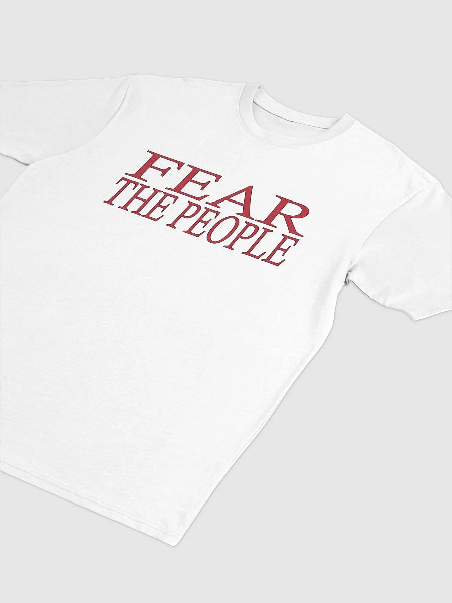 Fear The People - 01 - Red - Cotton Heritage Men's Premium Heavyweight Tee product image (3)