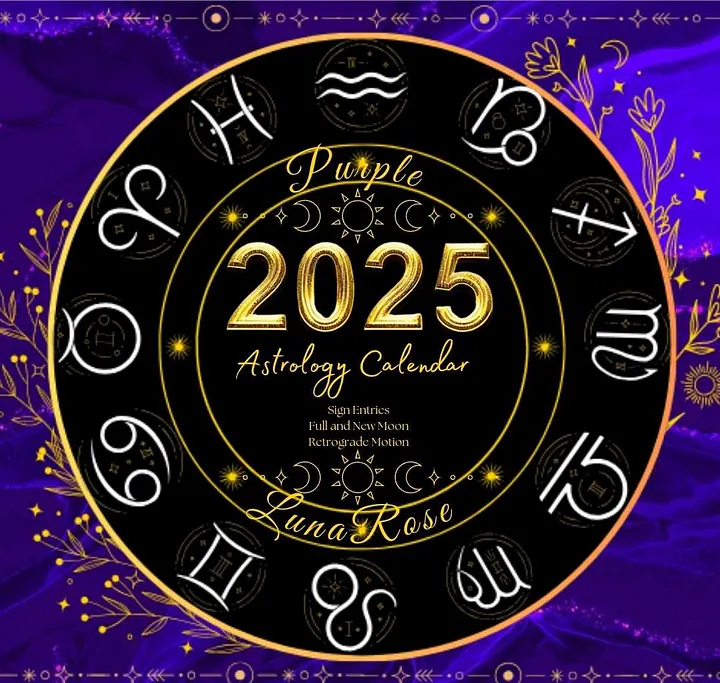 2025 Astrology & Moon Calendar product image (1)