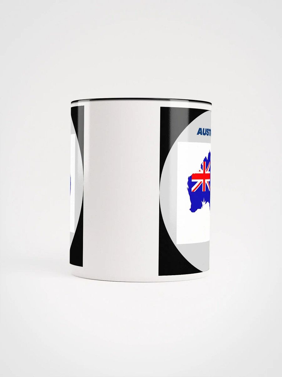Ceramic Mug with Color Inside Australia Map product image (5)