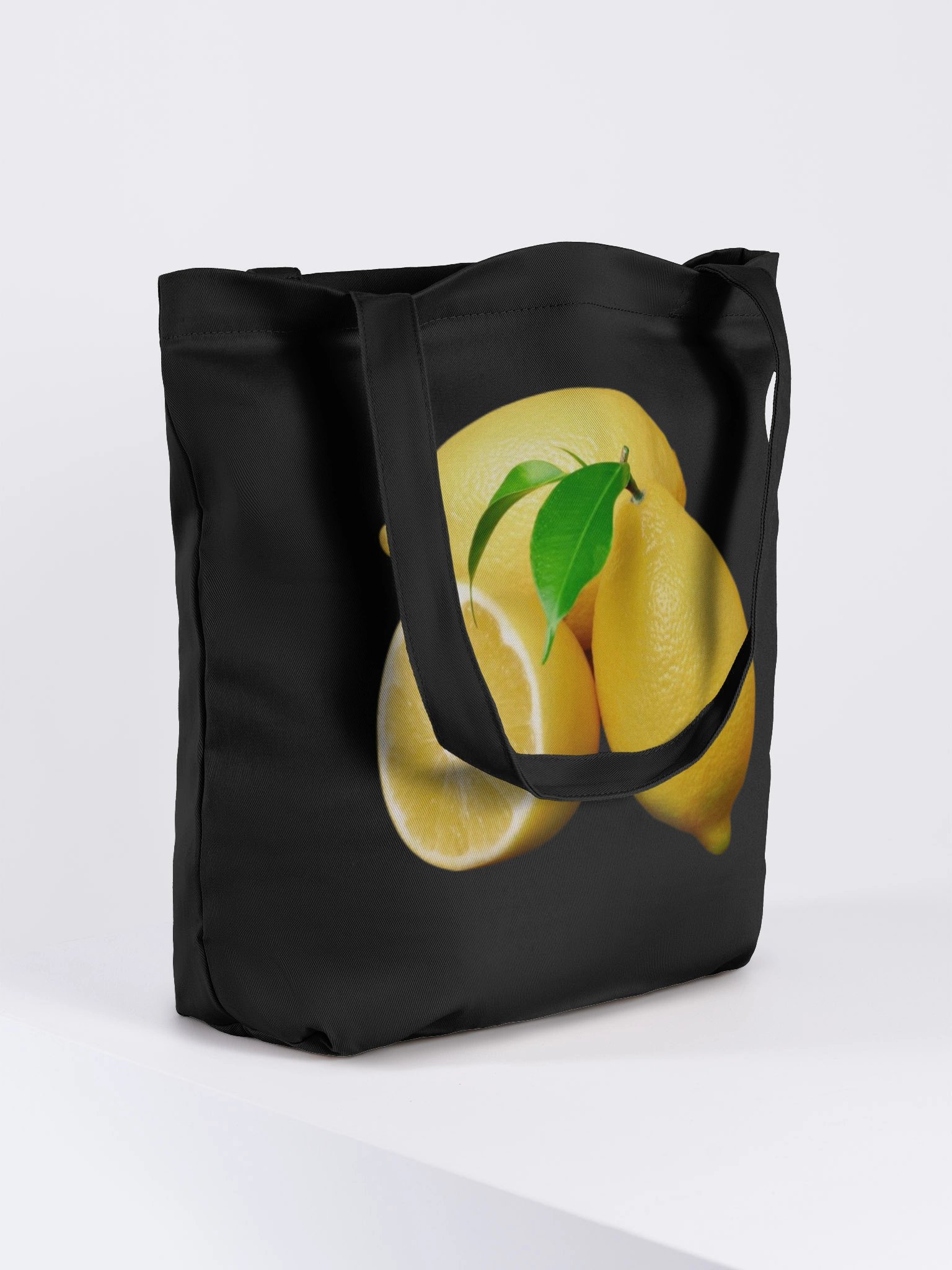 Zesty Lemon Organic Tote Bag product image (4)