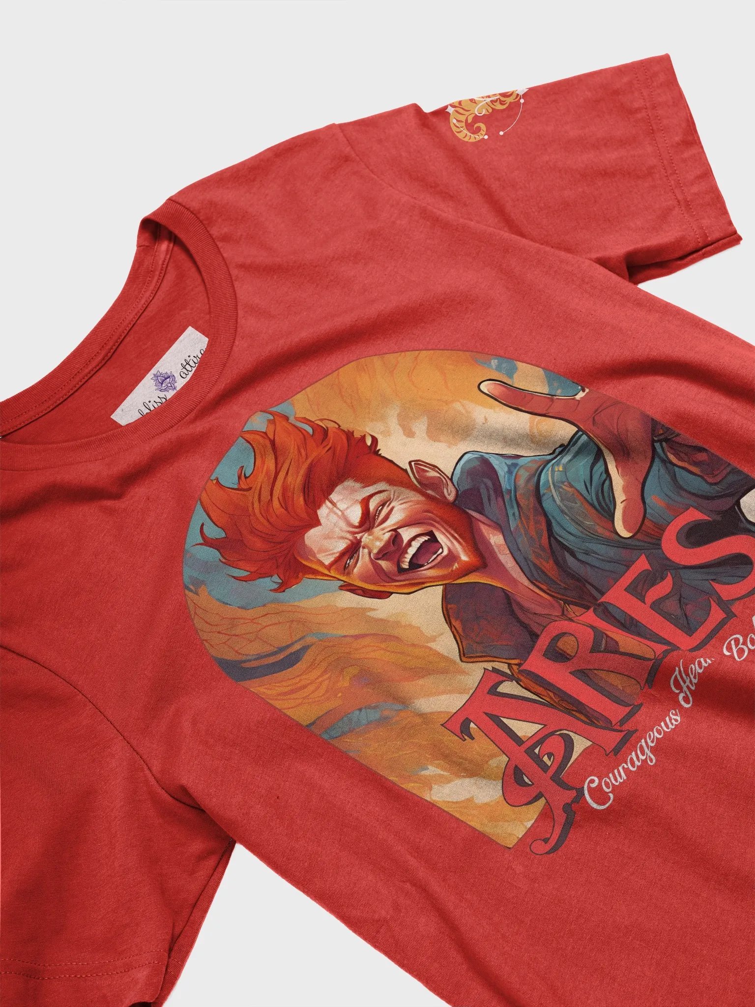 Celestial Aries Man T-Shirt (DTG) product image (1)