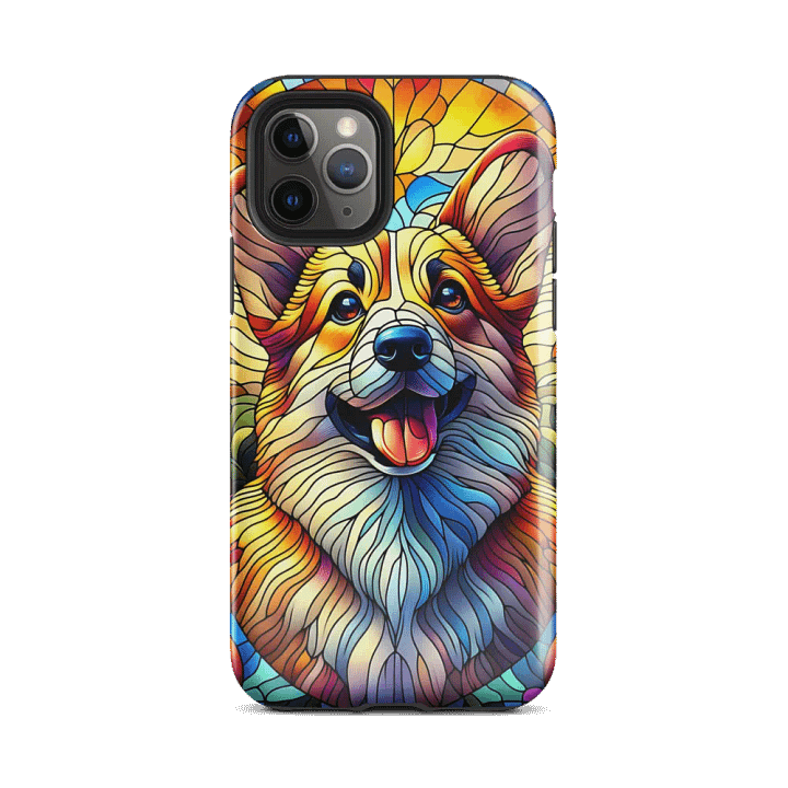Colorful Corgi Dog - Tough Phone Case product image (2)