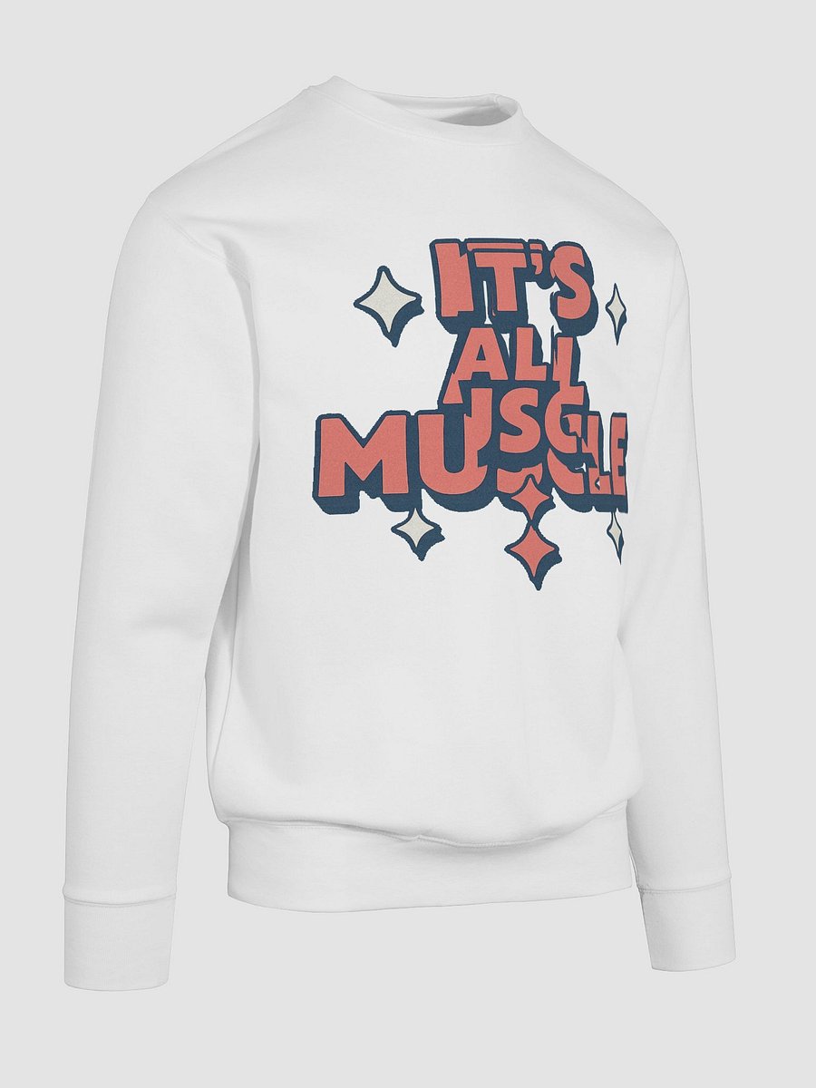 ITS ALL MUSCLE – Retro Typography Design product image (10)