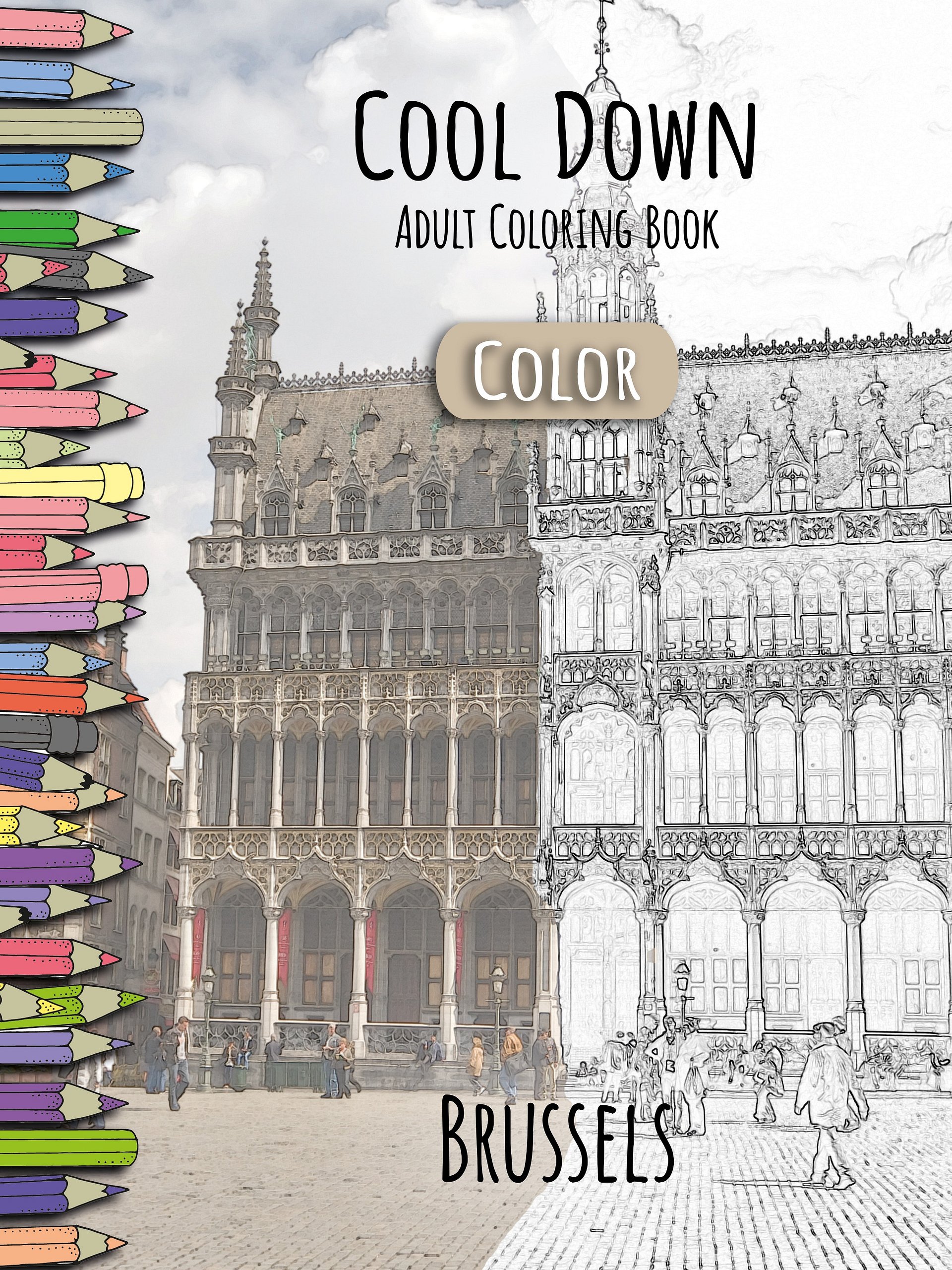 Cool Down [Color] | Adult Coloring Book: Brussels product image (1)